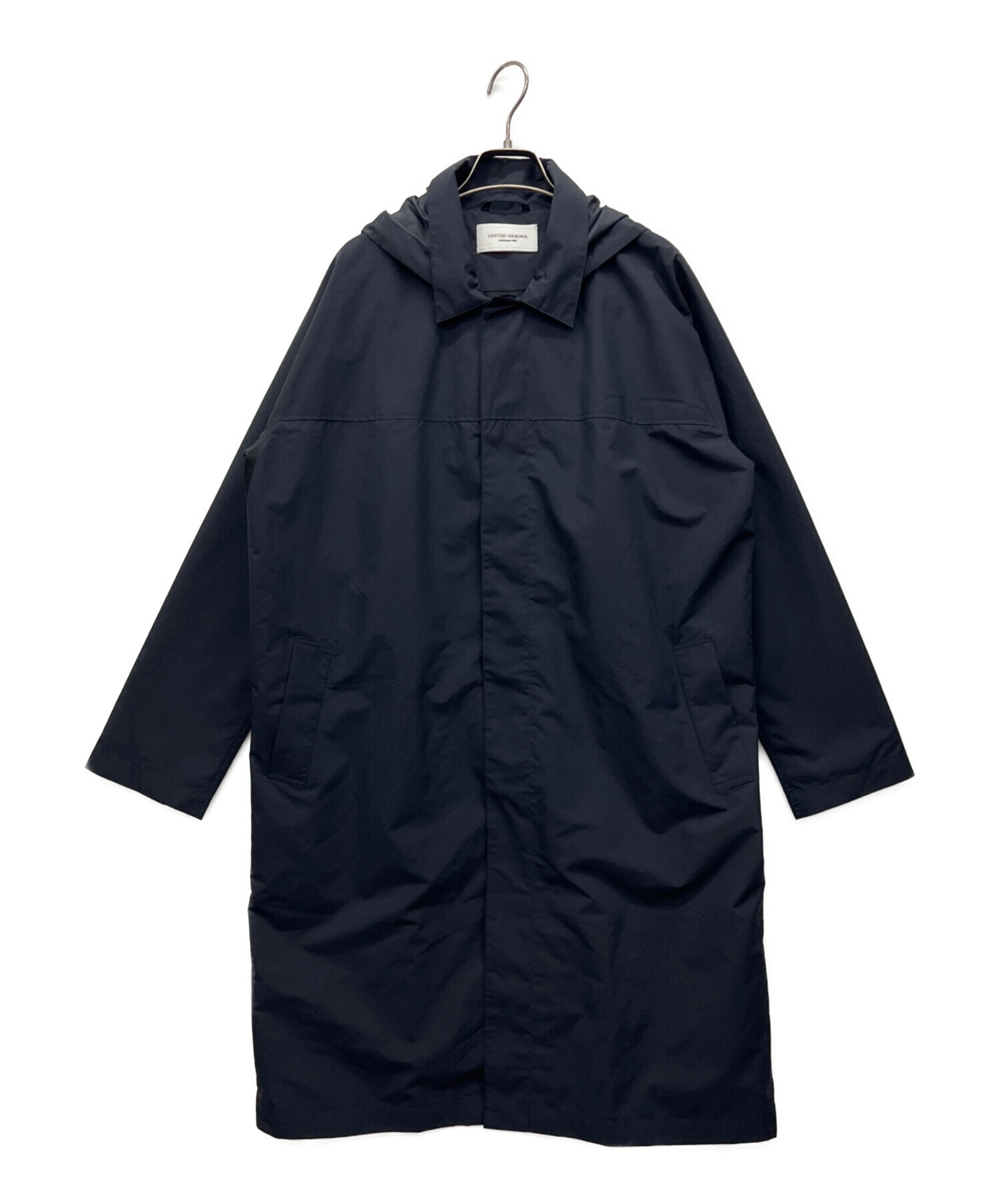 UNITED ARROWS ネイビ－とブラックリバーシブルコート S36美品 中古・古着通販】UNITED ARROWS (ユナイテッドアローズ) コート