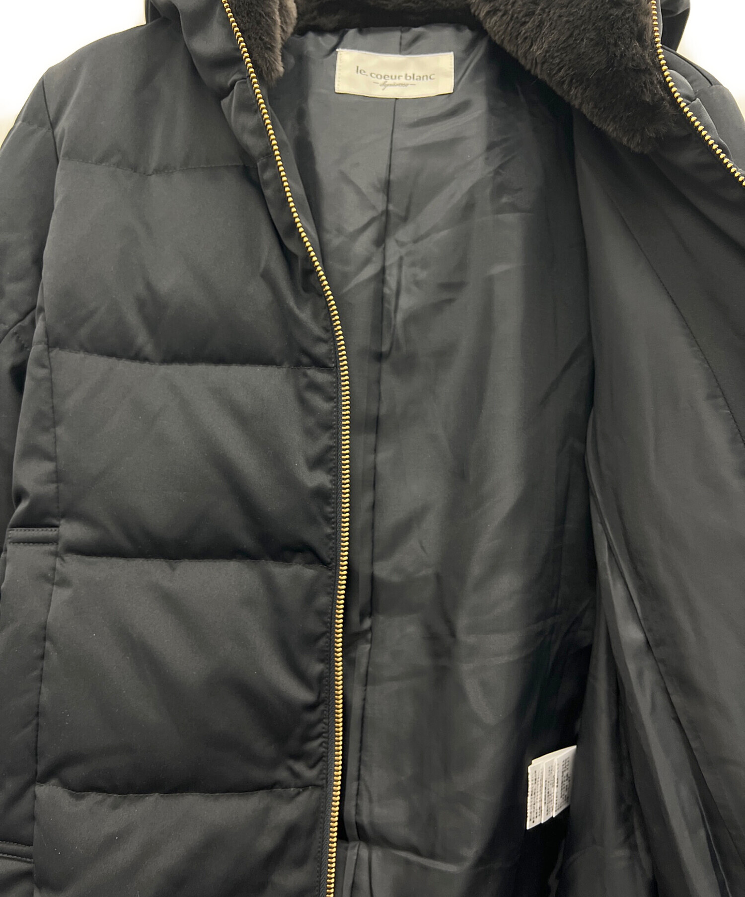 中古・古着通販】le.coeur blanc (ルクールブラン) ダウンジャケット 