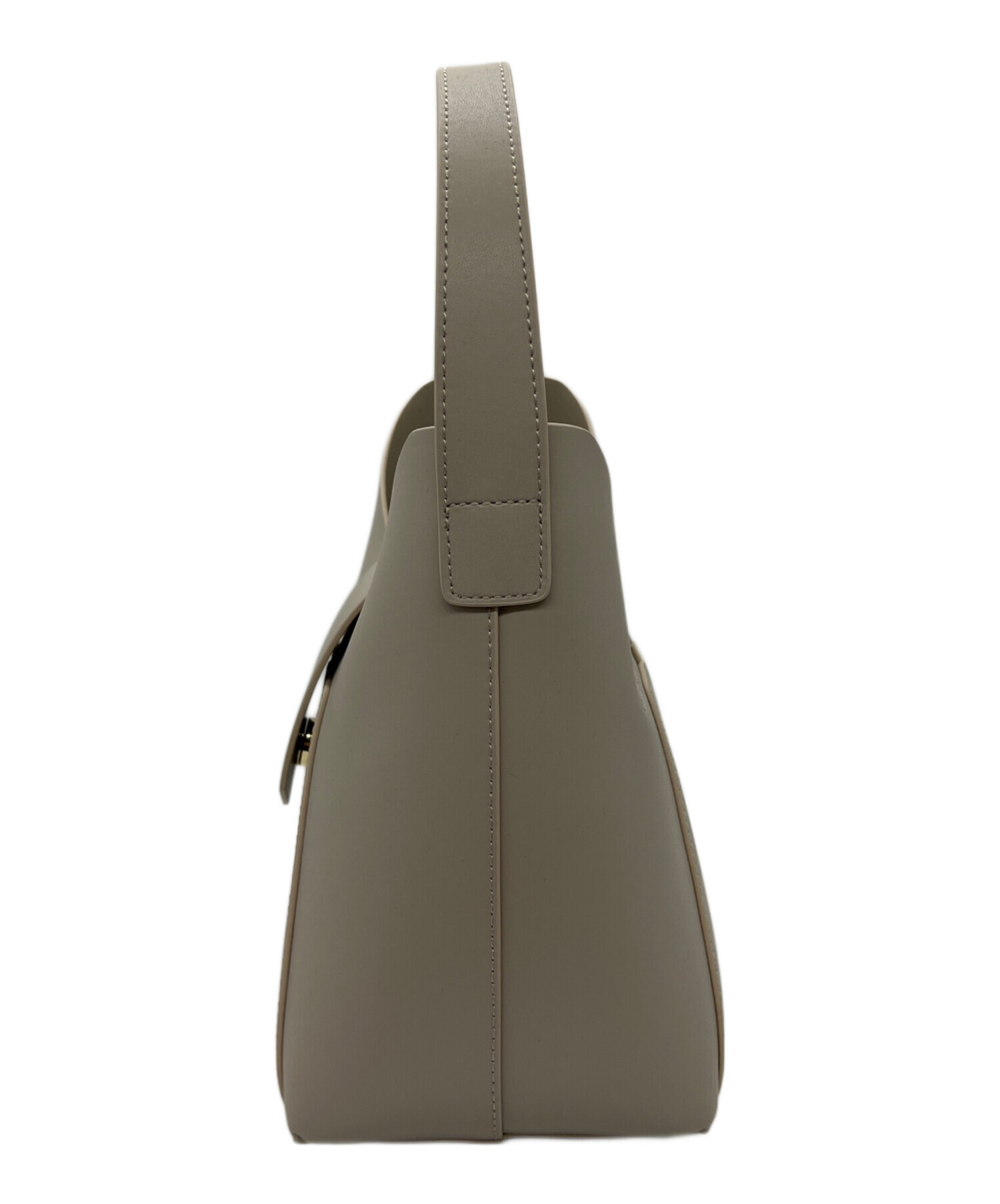 ☆新品未使用品☆【HASHIBAMI】 ショルダーバッグ グレージュ♪ 中古・古着通販】Hashibami (ハシバミ) ハンドバッグ グレー｜ブランド