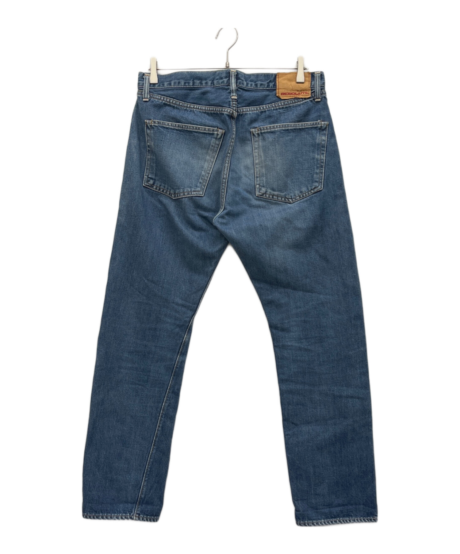 中古・古着通販】RESOLUTE (リゾルト) デニムパンツ ブルー サイズ:W34