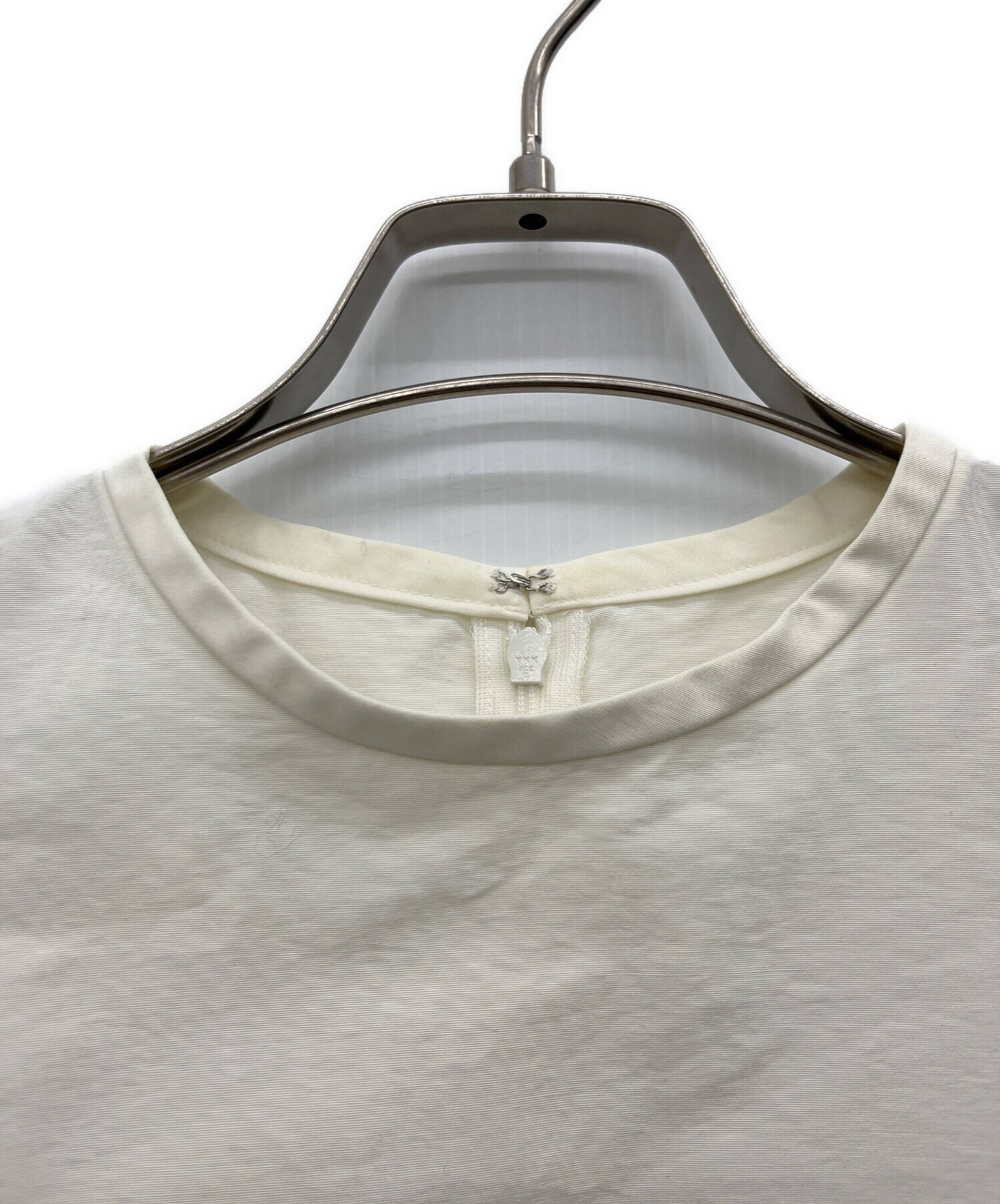 中古・古着通販】LOHEN (ローヘン) 半袖ブラウス ホワイト サイズ:Free