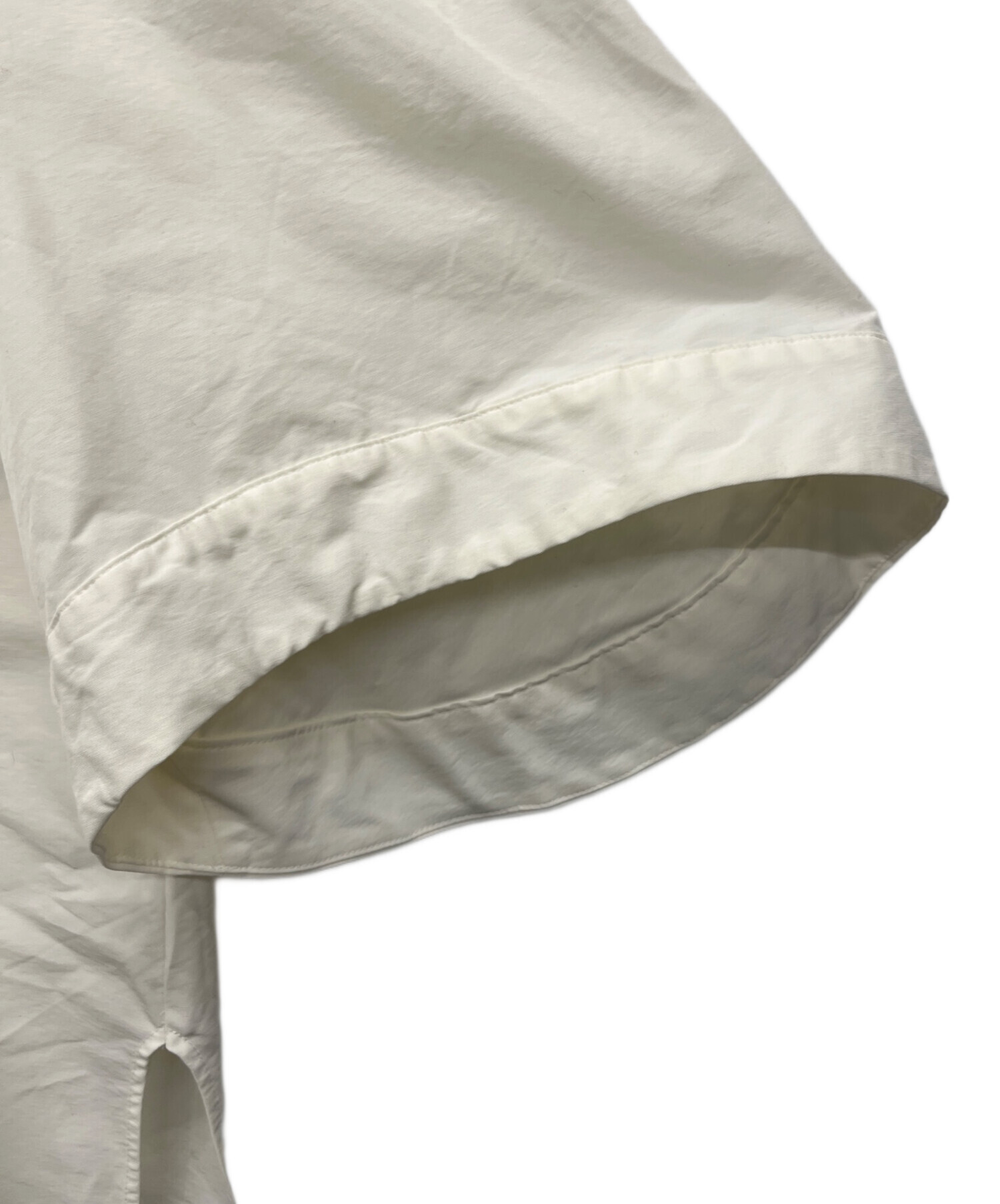 中古・古着通販】LOHEN (ローヘン) 半袖ブラウス ホワイト サイズ:Free