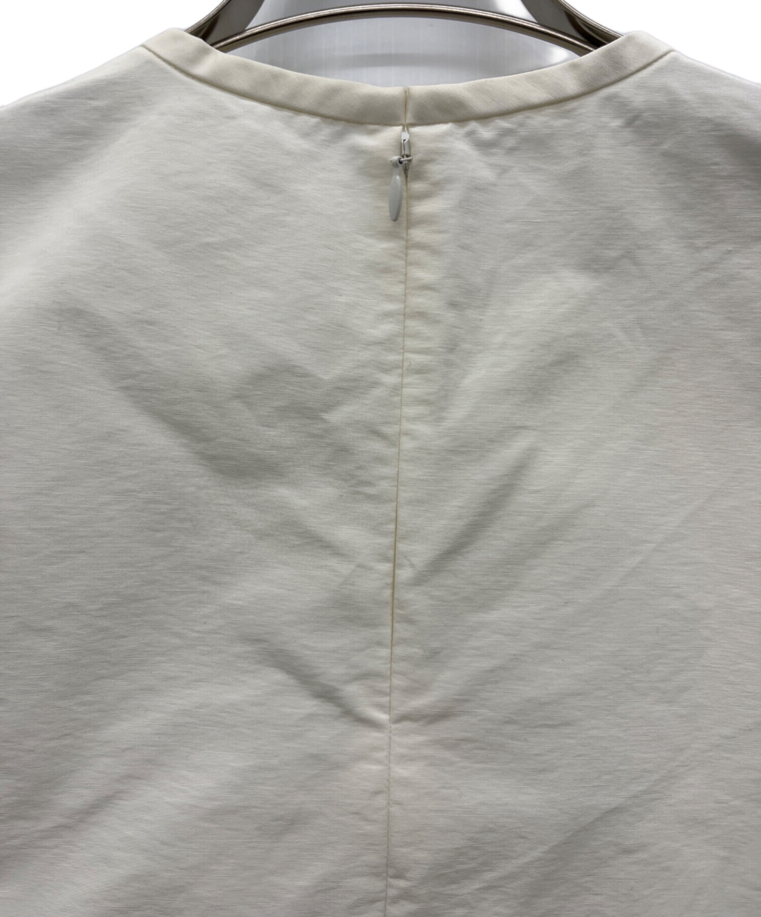 中古・古着通販】LOHEN (ローヘン) 半袖ブラウス ホワイト サイズ:Free