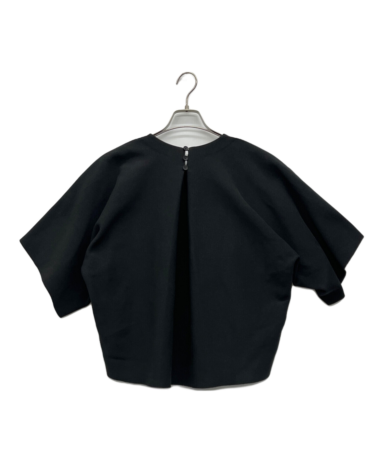 中古・古着通販】LOHEN (ローヘン) ミラノリブクロップドニット グレー