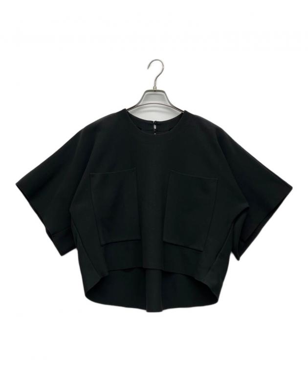 LOHEN ローヘン　ミラノリブニット　オールインワン　ブラック　36 美品 中古・古着通販】LOHEN (ローヘン) ミラノリブクロップドニット グレー