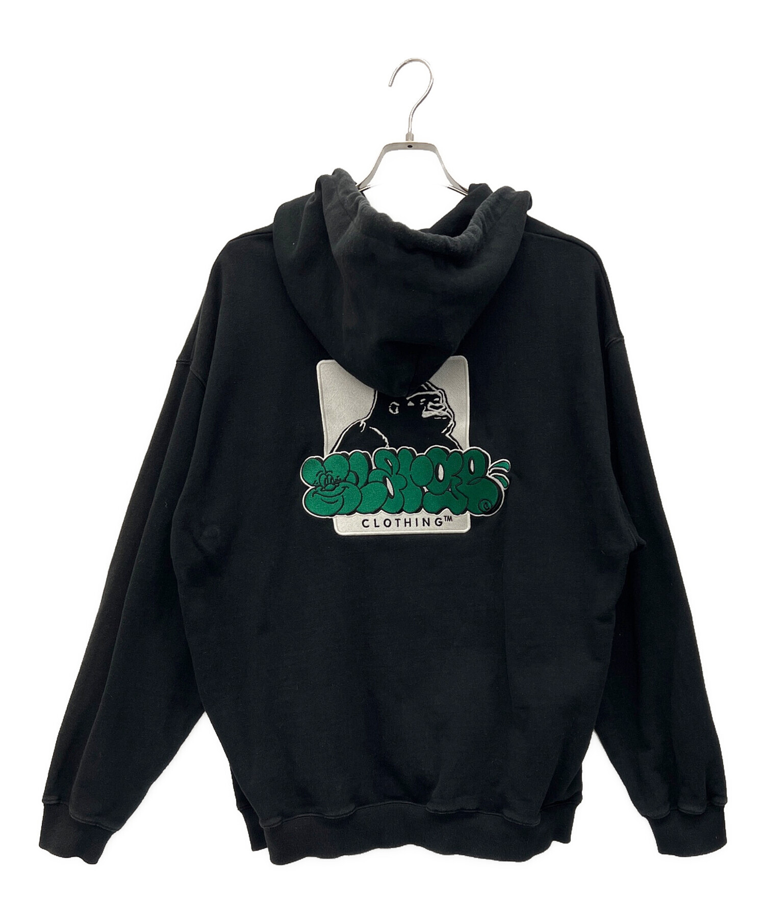 中古・古着通販】X-LARGE (エクストララージ) パーカー ブラック