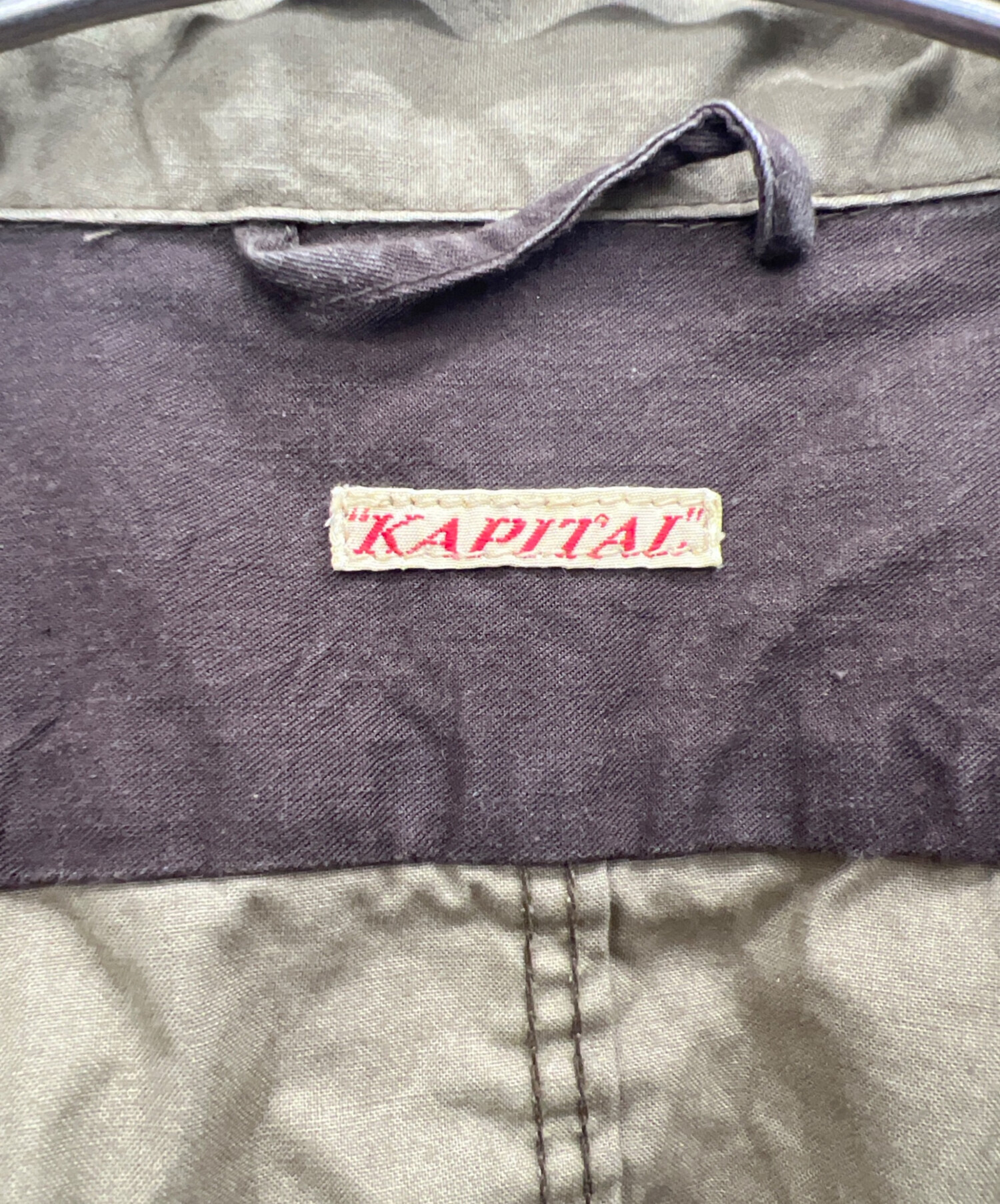 中古・古着通販】KAPITAL (キャピタル) ショートトレンチコート 