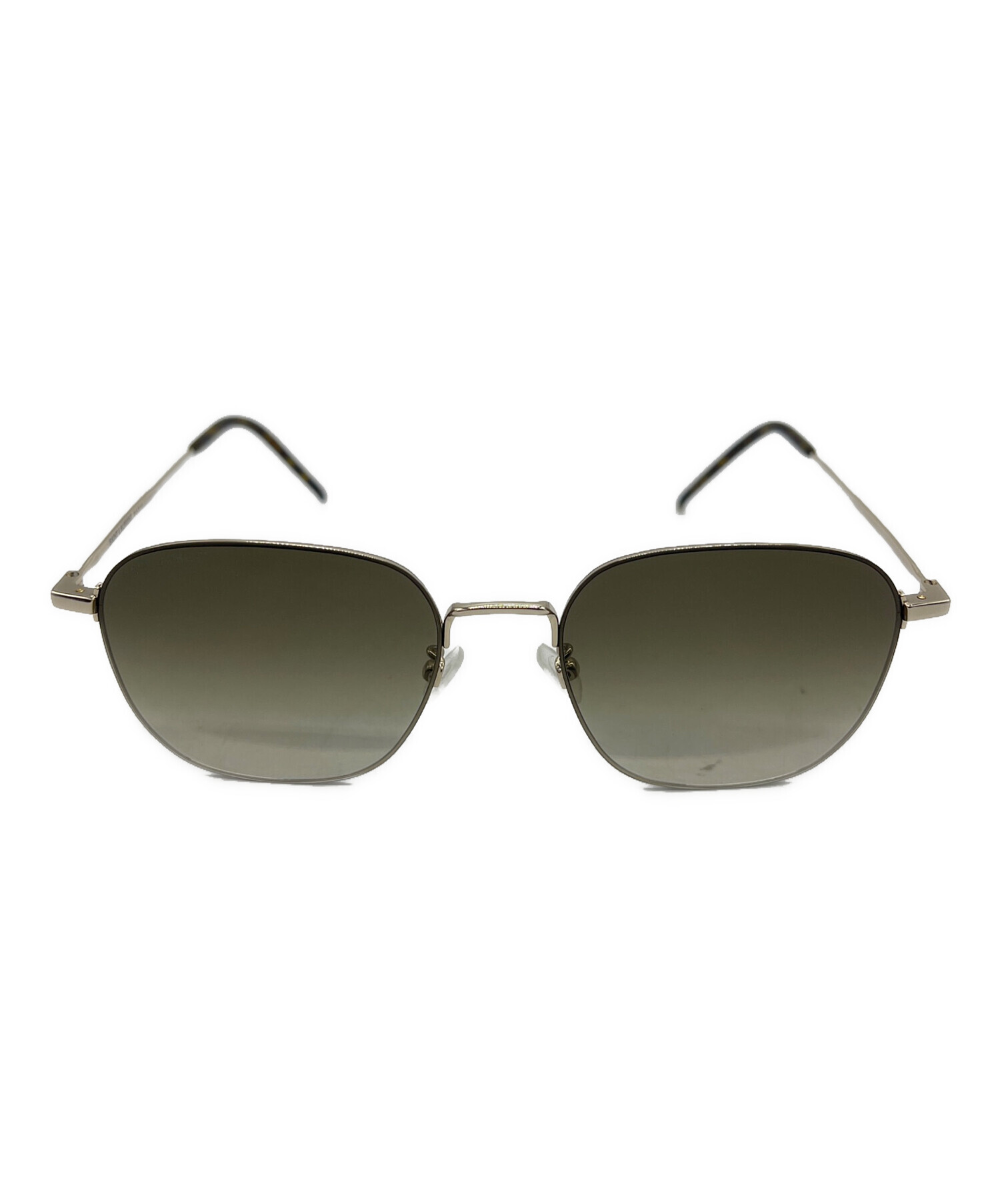 SAINT LAURENT PARIS サンローランパリ サングラス  ベージュ 【古着】【中古】【送料無料】 中古・古着通販】Saint Laurent Paris (サンローランパリ) サングラス