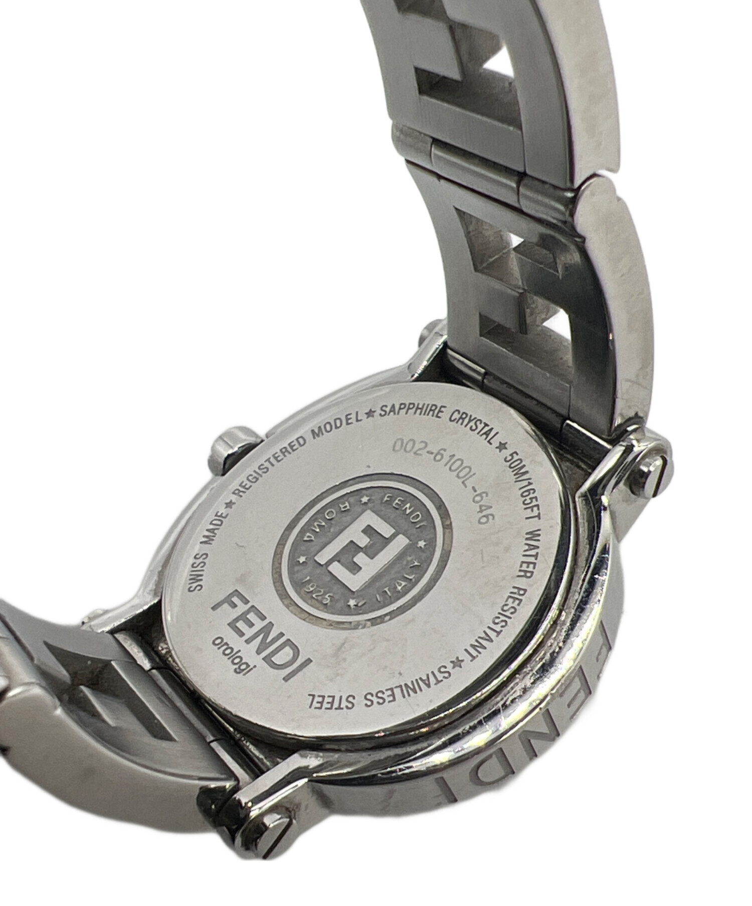 中古・古着通販】FENDI (フェンディ) 腕時計 クアドロ クォーツ