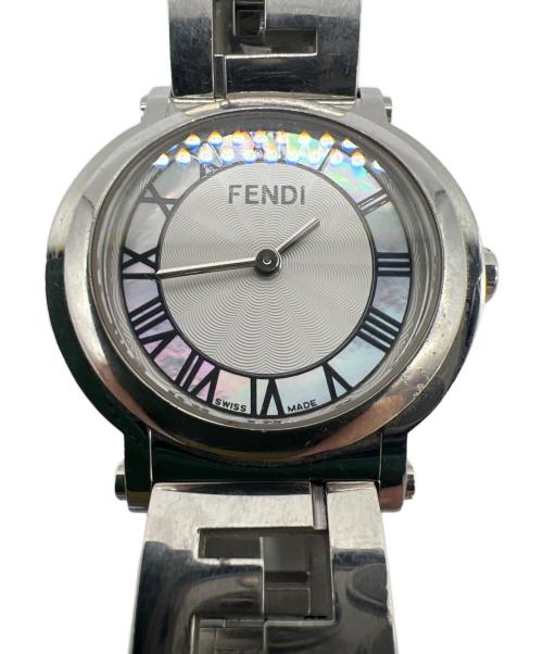FENDI メンズ時計　クォーツ　ハイスピード 中古・古着通販】FENDI (フェンディ) 腕時計 クアドロ クォーツ