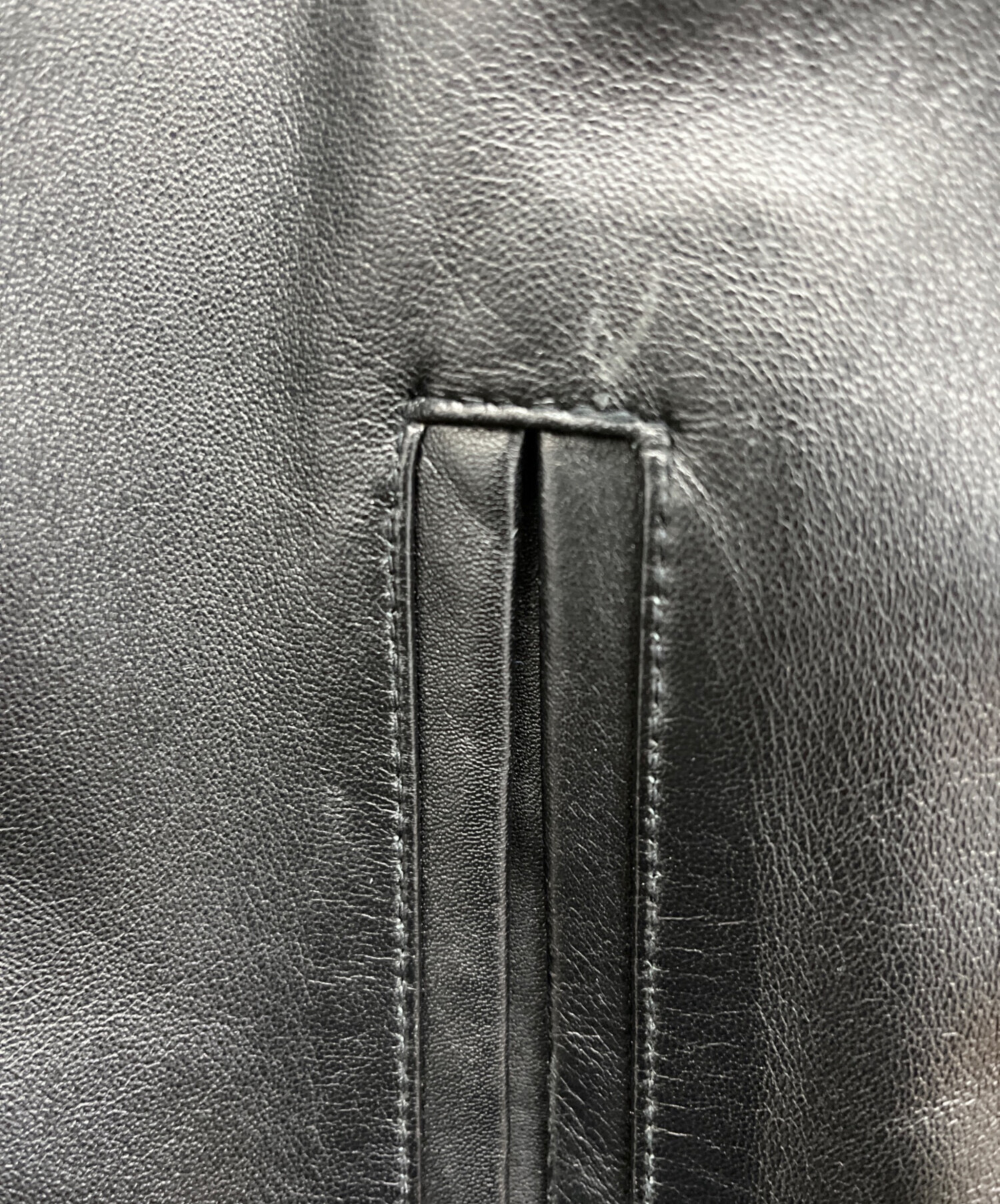 ZARA シングルラムレザーライダース 中古・古着通販】ZARA (ザラ) ラムレザーシングルライダースジャケット