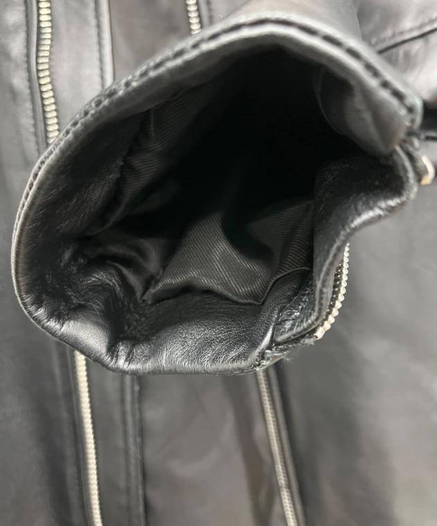 中古・古着通販】ZARA (ザラ) ラムレザーシングルライダースジャケット