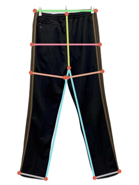 中古・古着通販】Needles (ニードルズ) ナロートラックパンツ ブラック