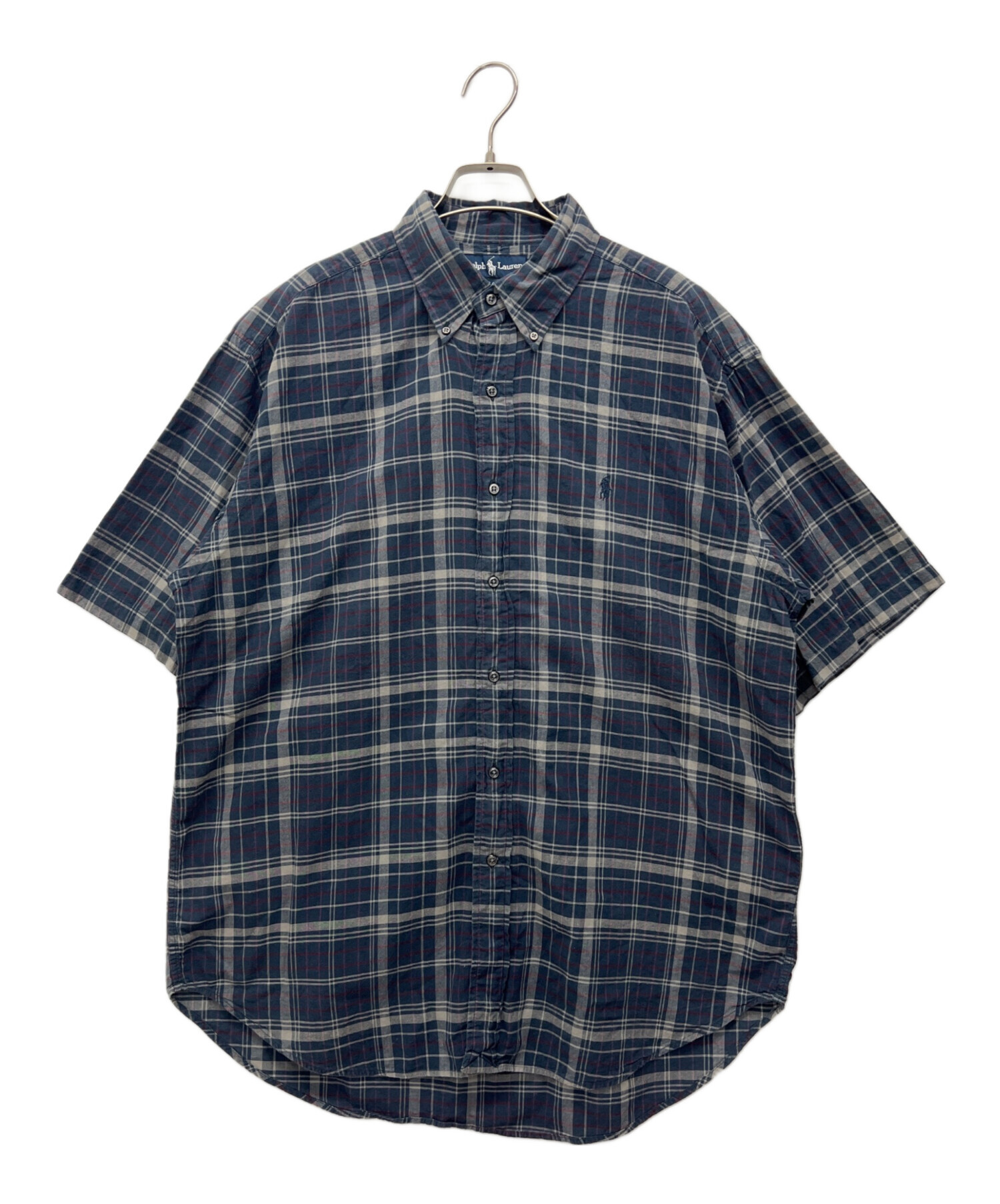 RRL Ralph Lauren 半袖シャツ ネイビー RRL Ralph Lauren 半袖シャツ ネイビー L | ヤマダウェブコム