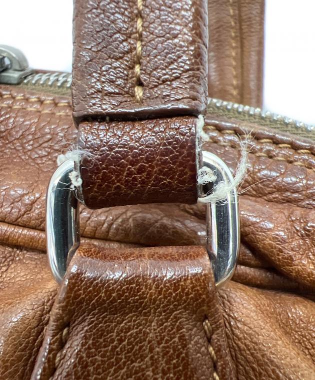 中古・古着通販】PRADA (プラダ) ウォッシュドレザーボストンバッグ