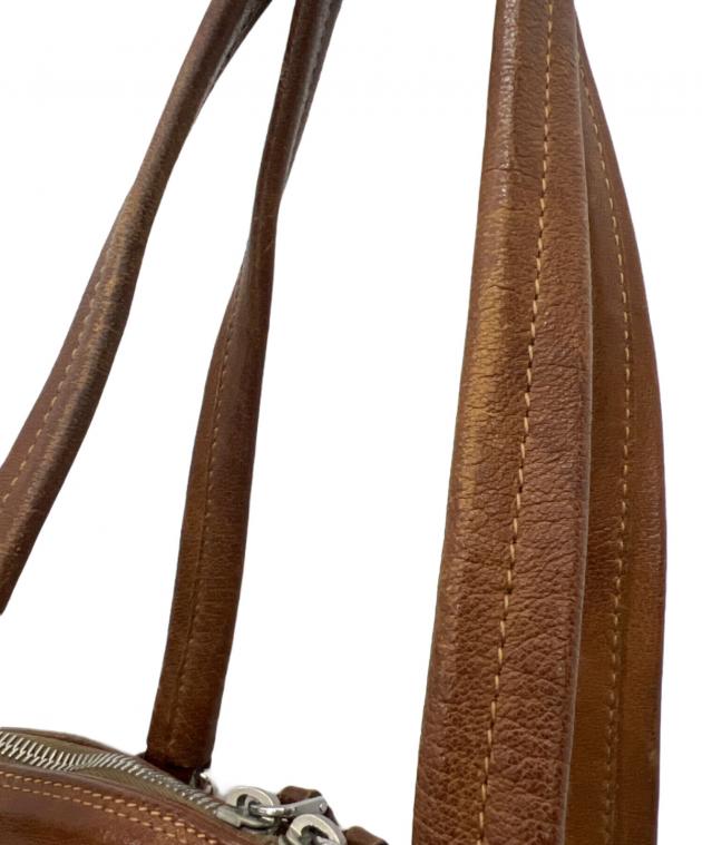 中古・古着通販】PRADA (プラダ) ウォッシュドレザーボストンバッグ