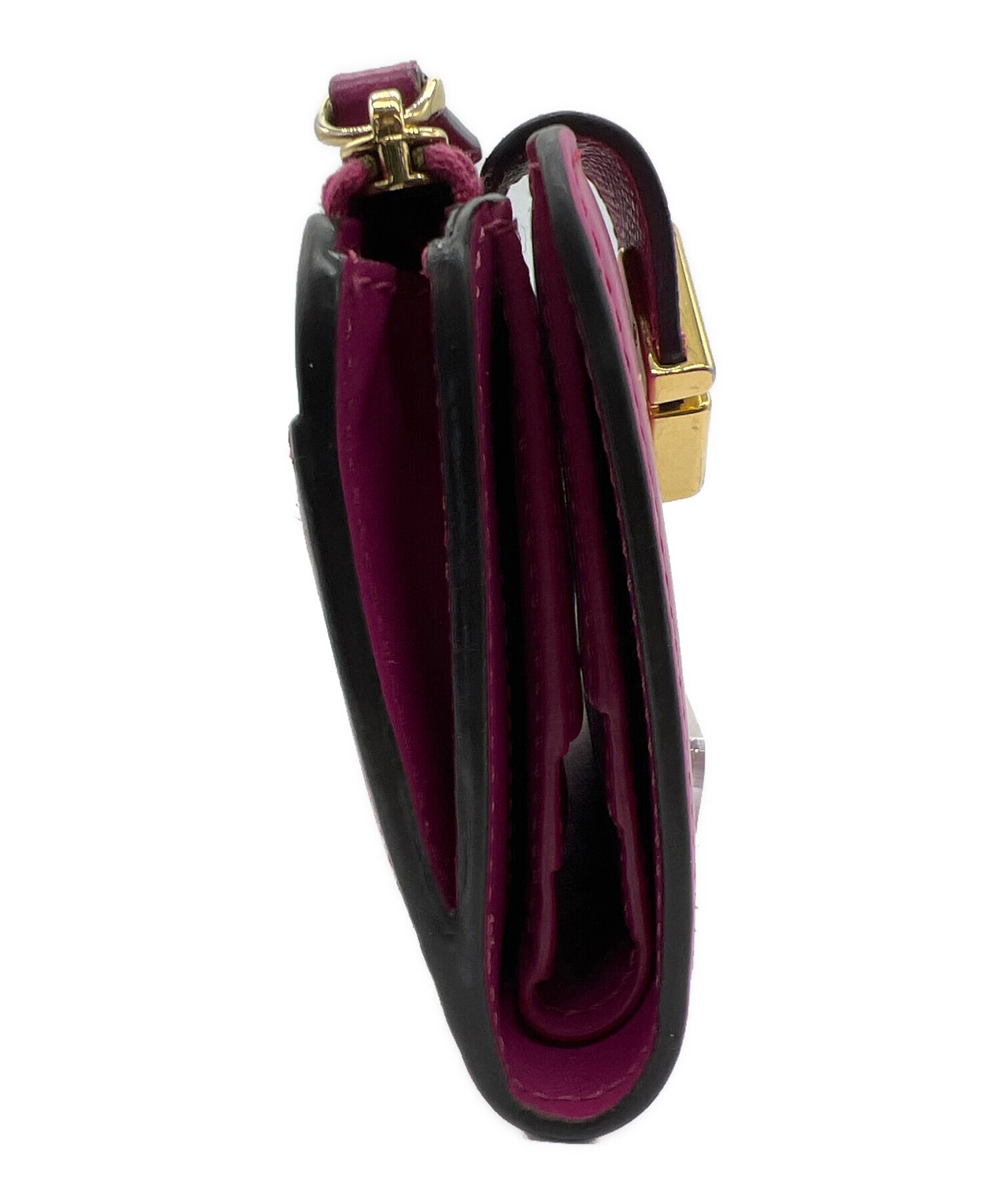 中古・古着通販】FENDI (フェンディ) 2つ折り財布 ピンク｜ブランド