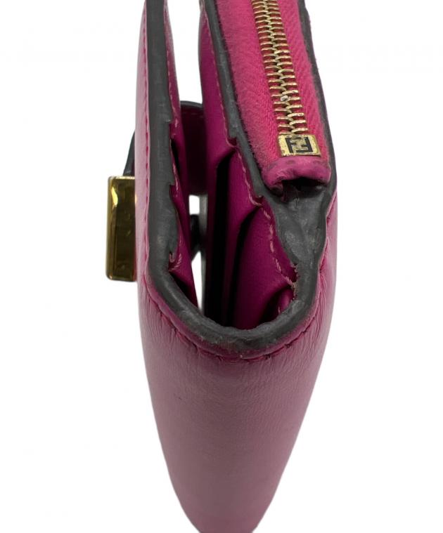 中古・古着通販】FENDI (フェンディ) 2つ折り財布 ピンク｜ブランド
