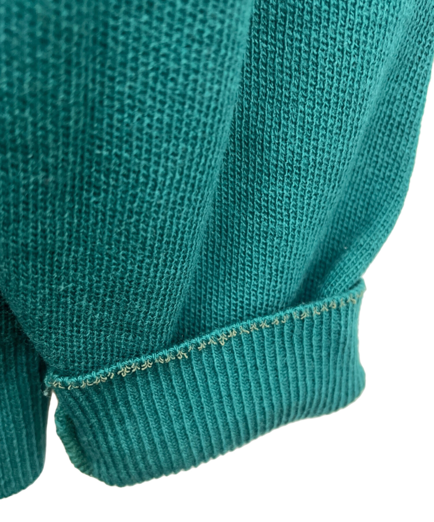 中古・古着通販】LACOSTE (ラコステ) 厚手カーディガン グリーン 