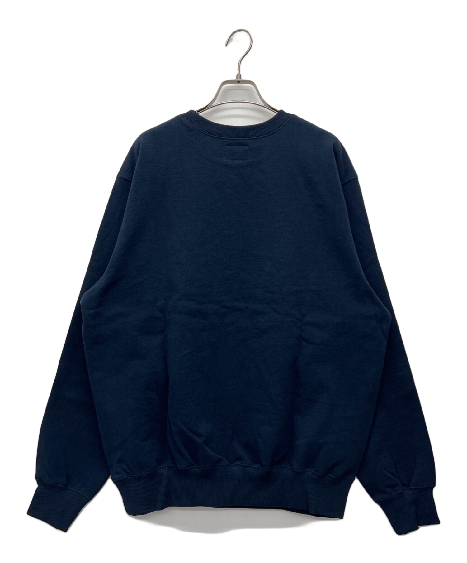 thisisneverthat® ネイビー スウェット 値下げ可能 中古・古着通販】thisisneverthat (ディスイズネバーザット) クルー