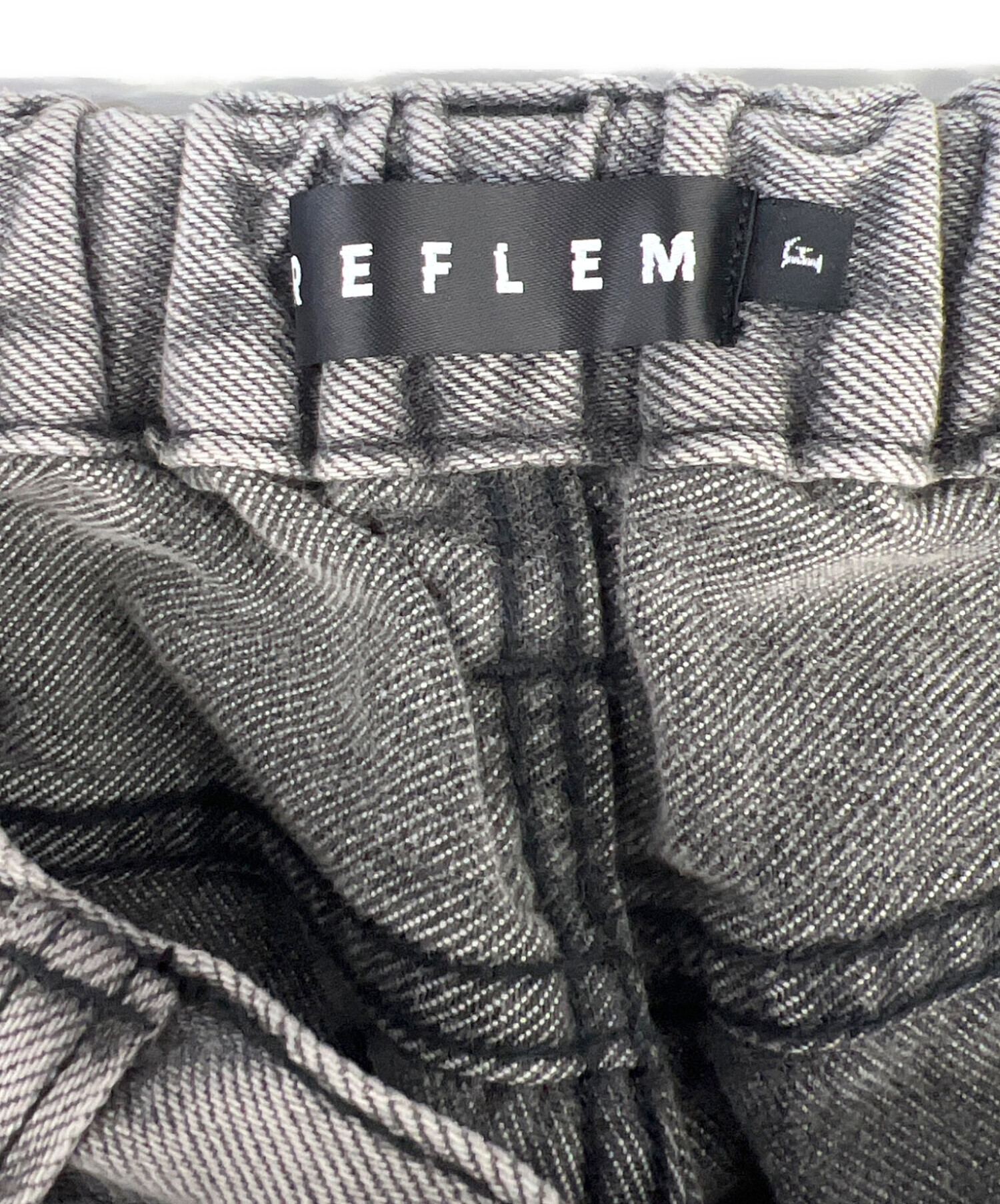 中古・古着通販】REFLEM (レフレム) ハイクラッシュデニムパンツ 