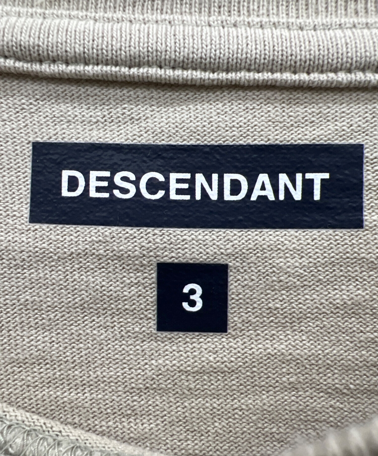 中古・古着通販】DESCENDANT (ディセンダント) 長袖カットソー 