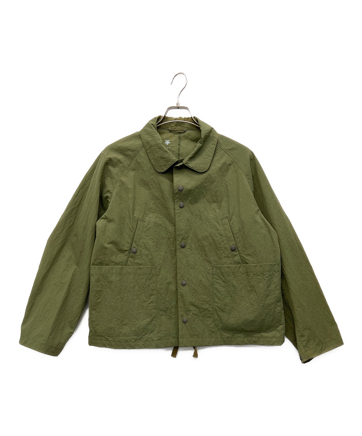 中古・古着通販】DESCENTE (デサント) ナイロンジャケット オリーブ