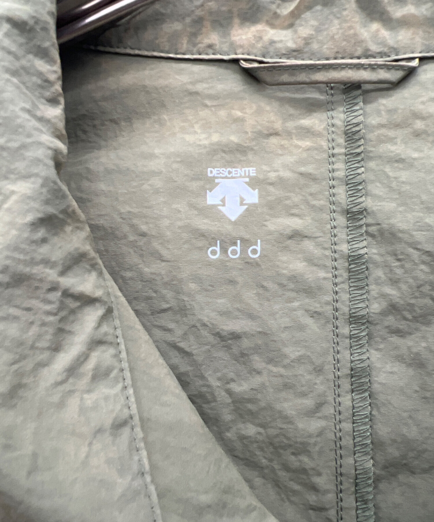 中古・古着通販】DESCENTE (デサント) ナイロンジャケット オリーブ 