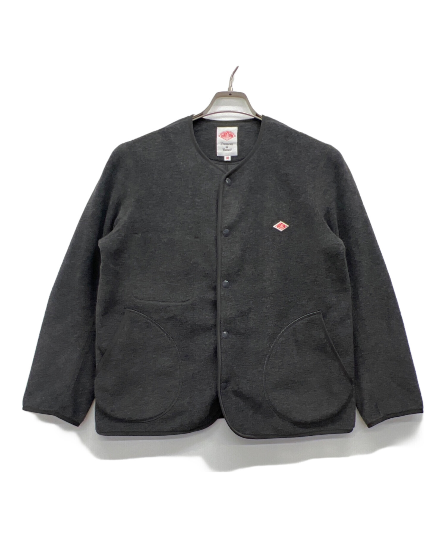 中古・古着通販】DANTON (ダントン) フリースジャケット グレー サイズ 