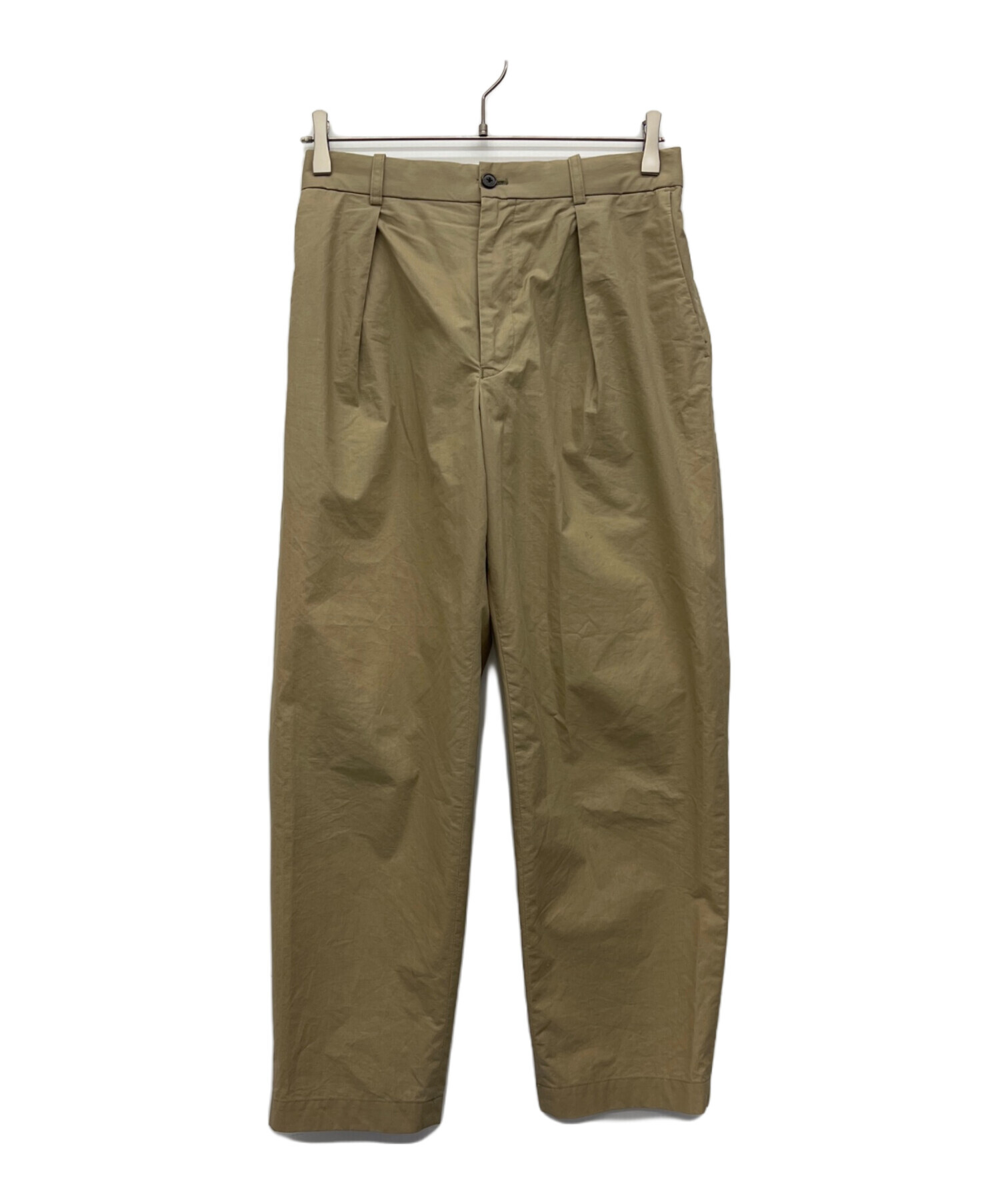 MARKAWARE マーカウェア スラックス S ベージュ 【古着】【中古】【送料無料】 中古・古着通販】MARKAWARE (マーカウェア) パンツ ベージュ サイズ:3