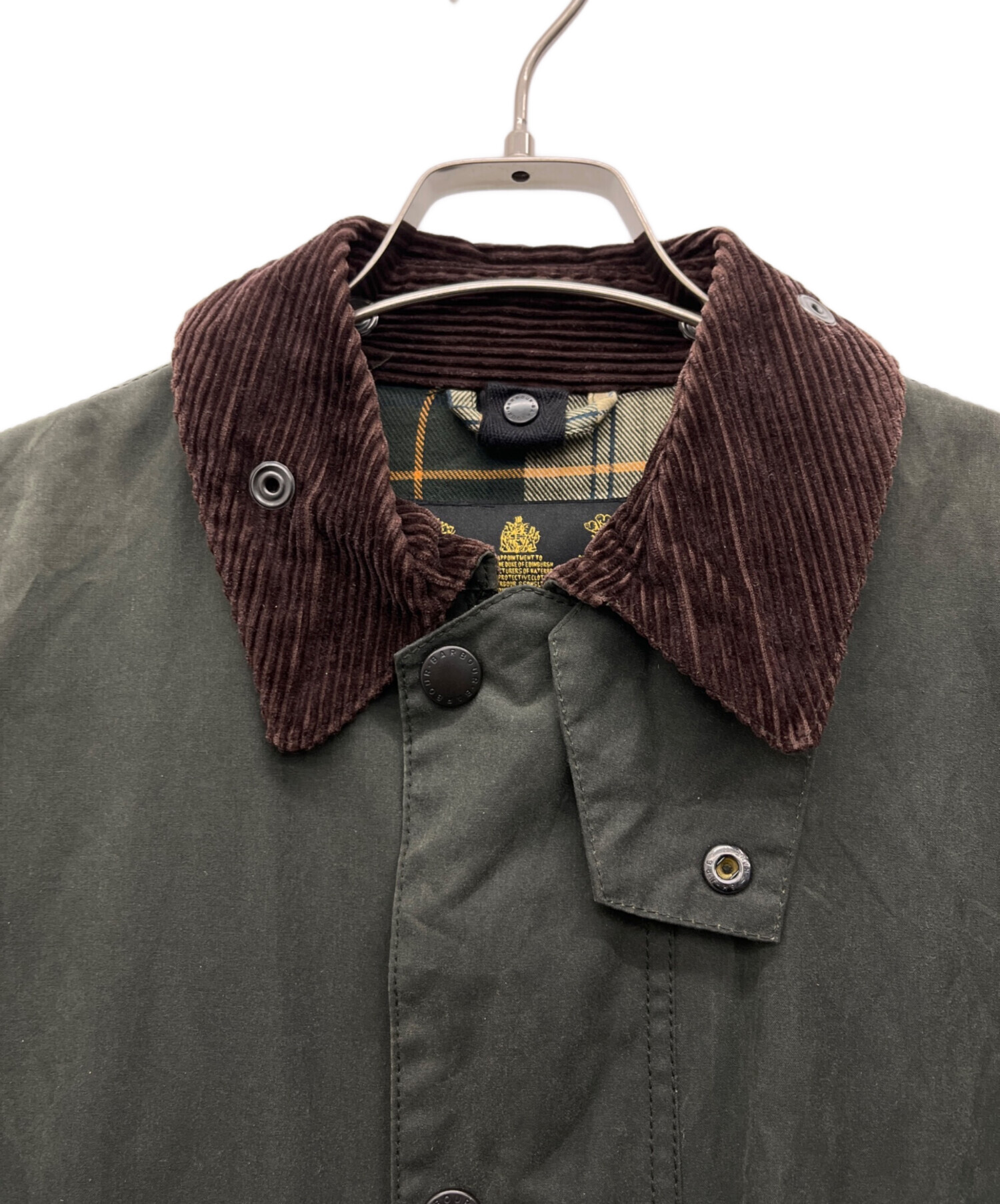 中古・古着通販】Barbour (バブアー) ワックスドコットンコート