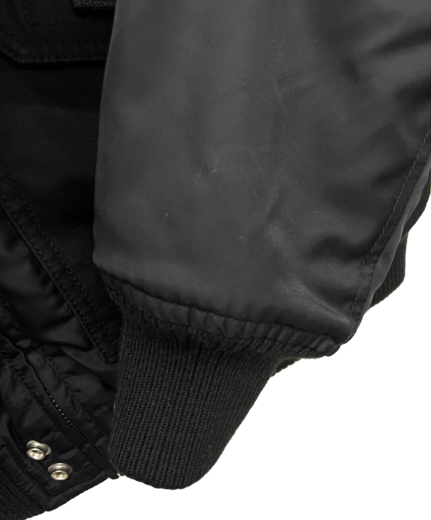 中古・古着通販】DIESEL (ディーゼル) フライトジャケット ブラック