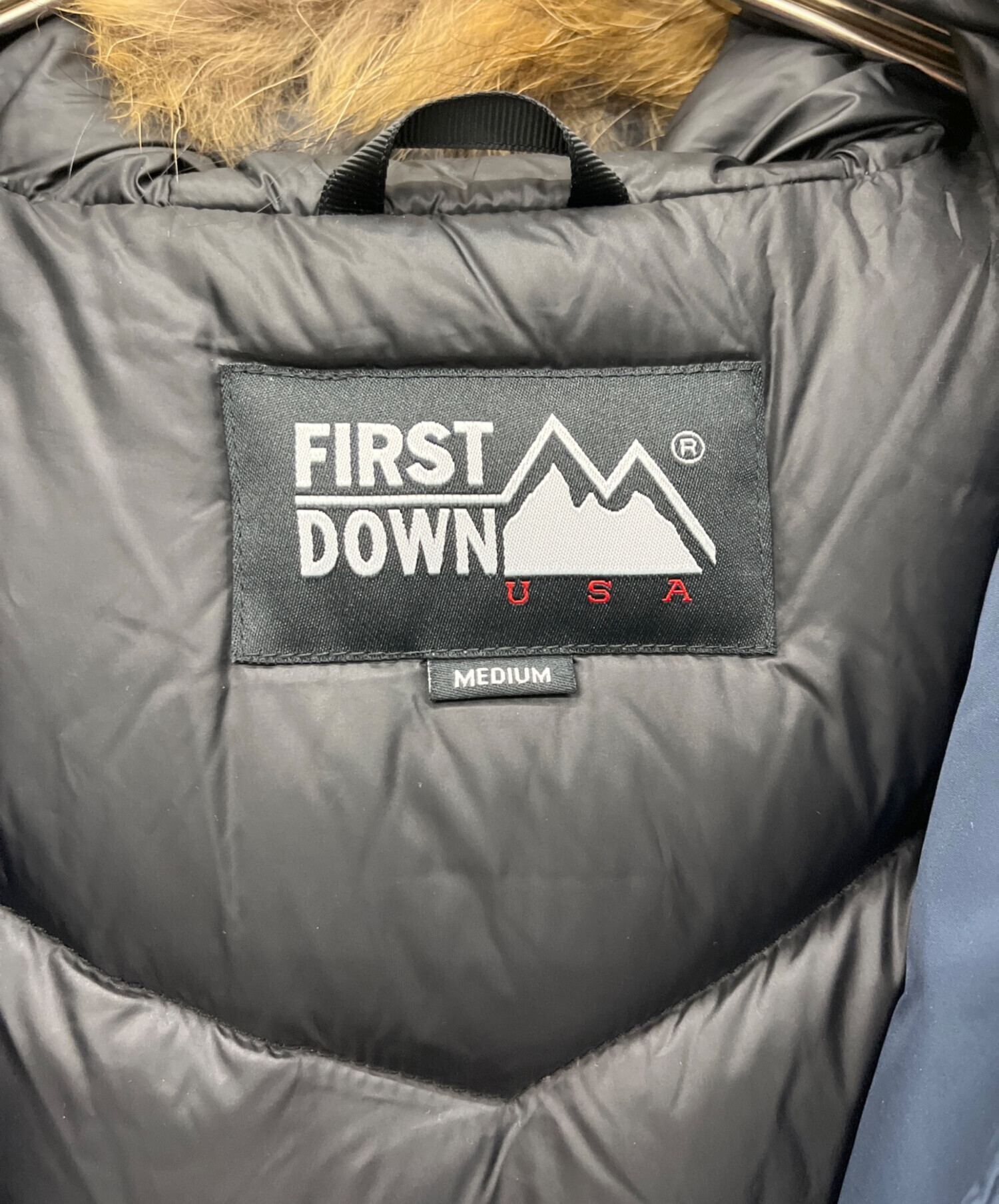 中古・古着通販】FIRST DOWN (ファーストダウン) ダウンジャケット 
