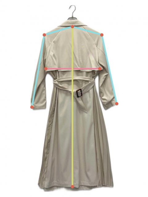 中古・古着通販】Resexxy (リゼクシー) シアープリーツトレンチコート