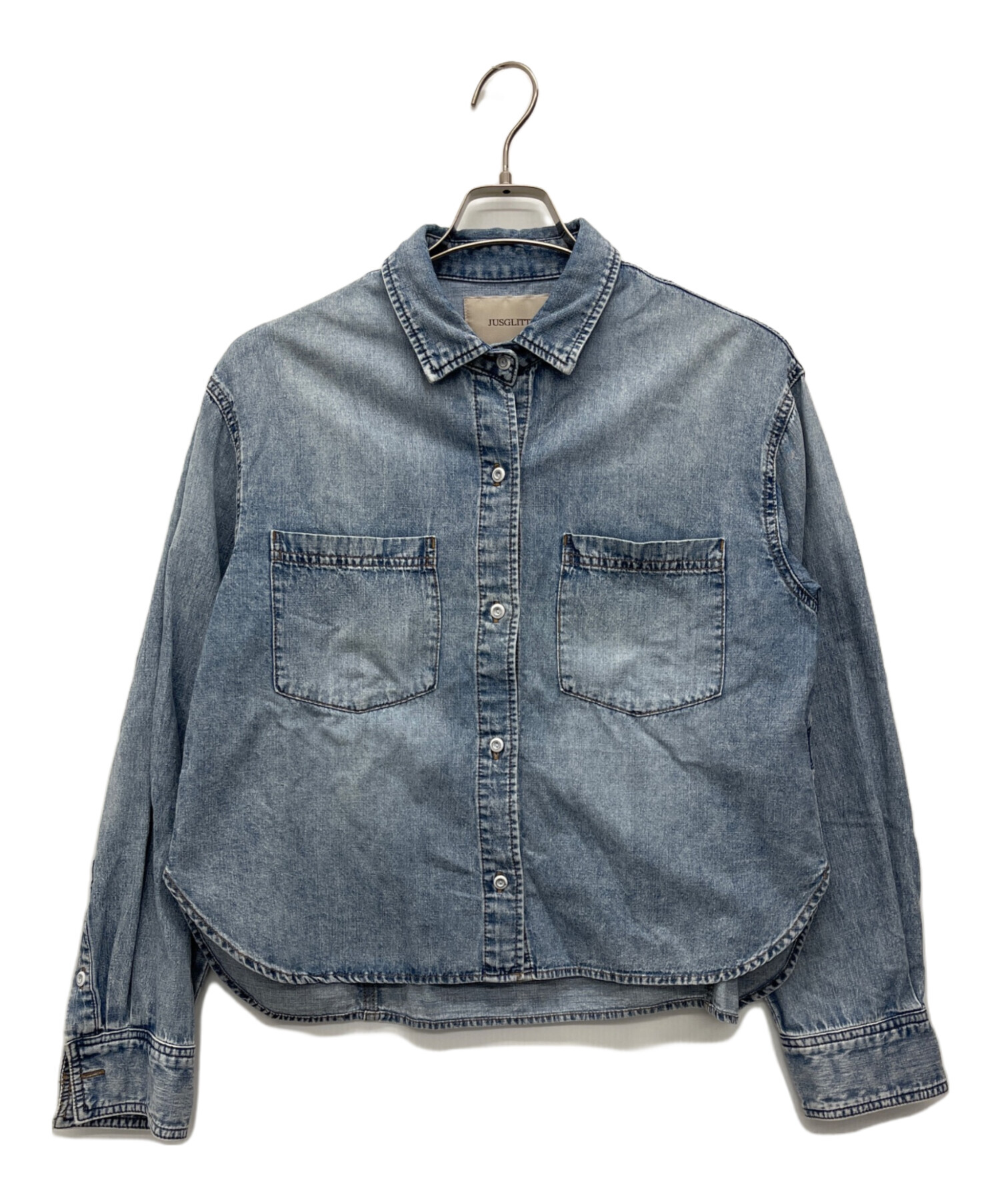 ジャスグリッティ JUSGLITTY トップス 中古・古着通販】JUSGLITTY (ジャスグリッティー) クロップドデニム