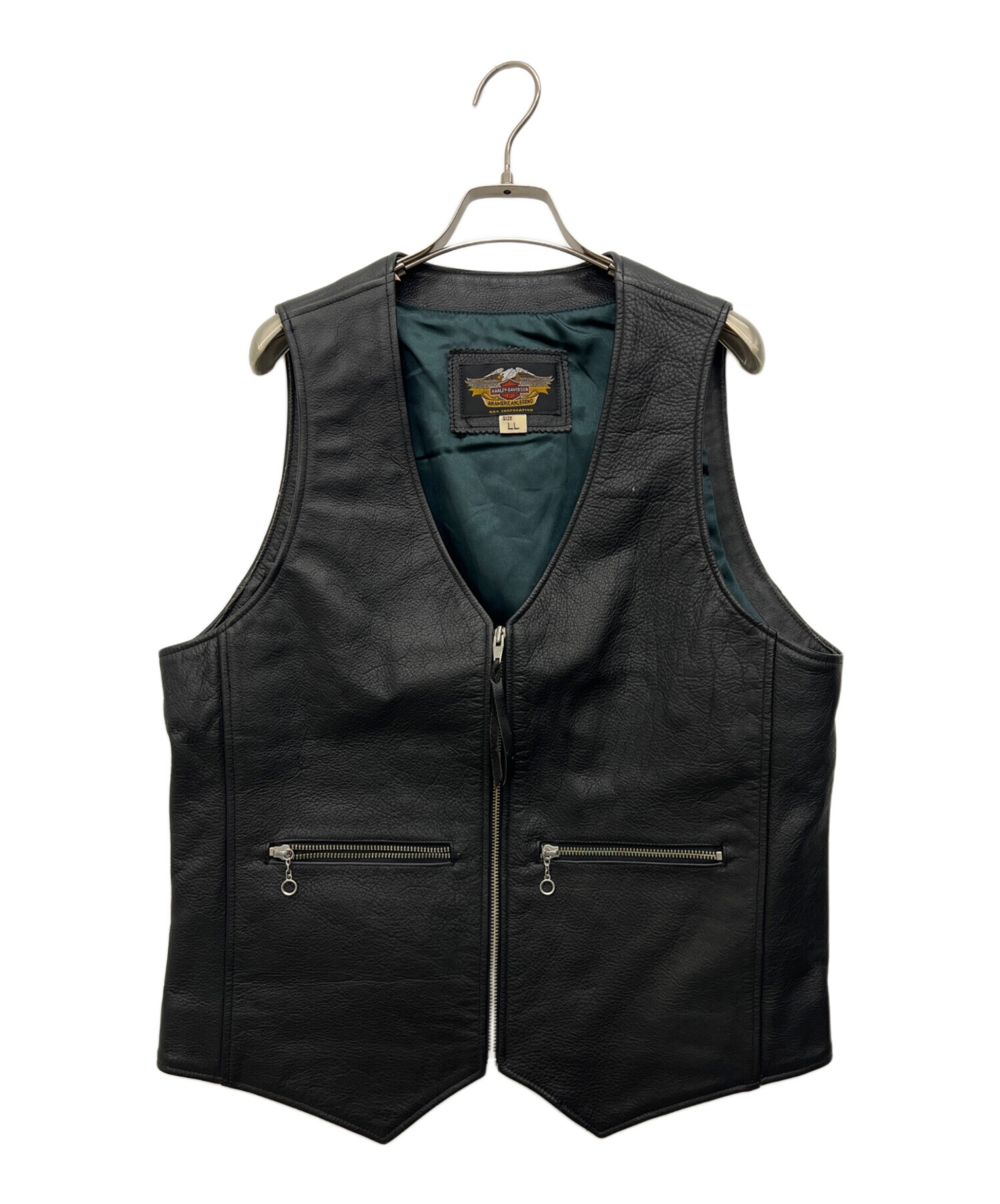 中古・古着通販】HARLEY-DAVIDSON (ハーレーダビッドソン) カウレザー