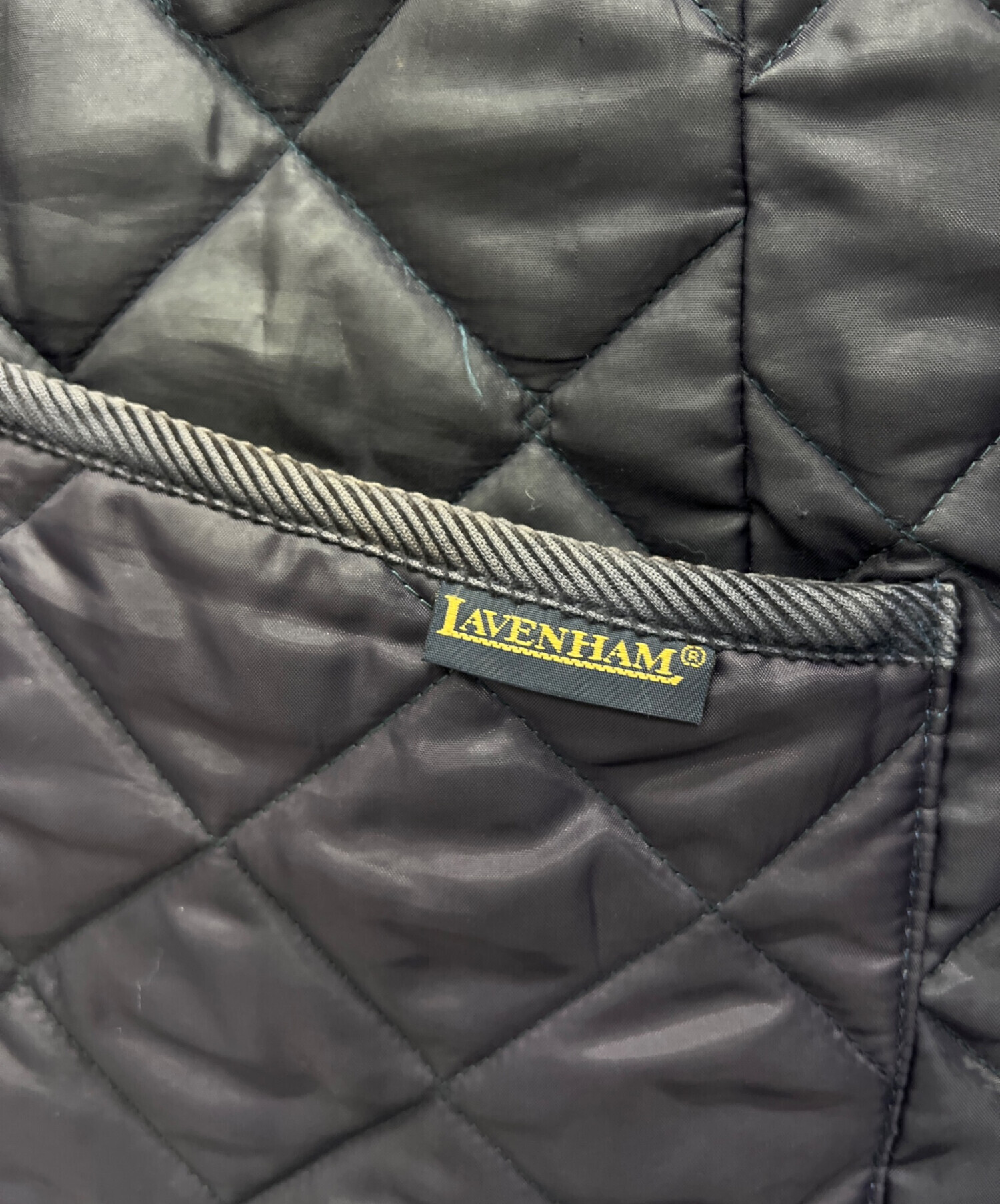 LAVENHAM（ラベンハム）× Paul Smithキルティングベスト黒 【公式通販】