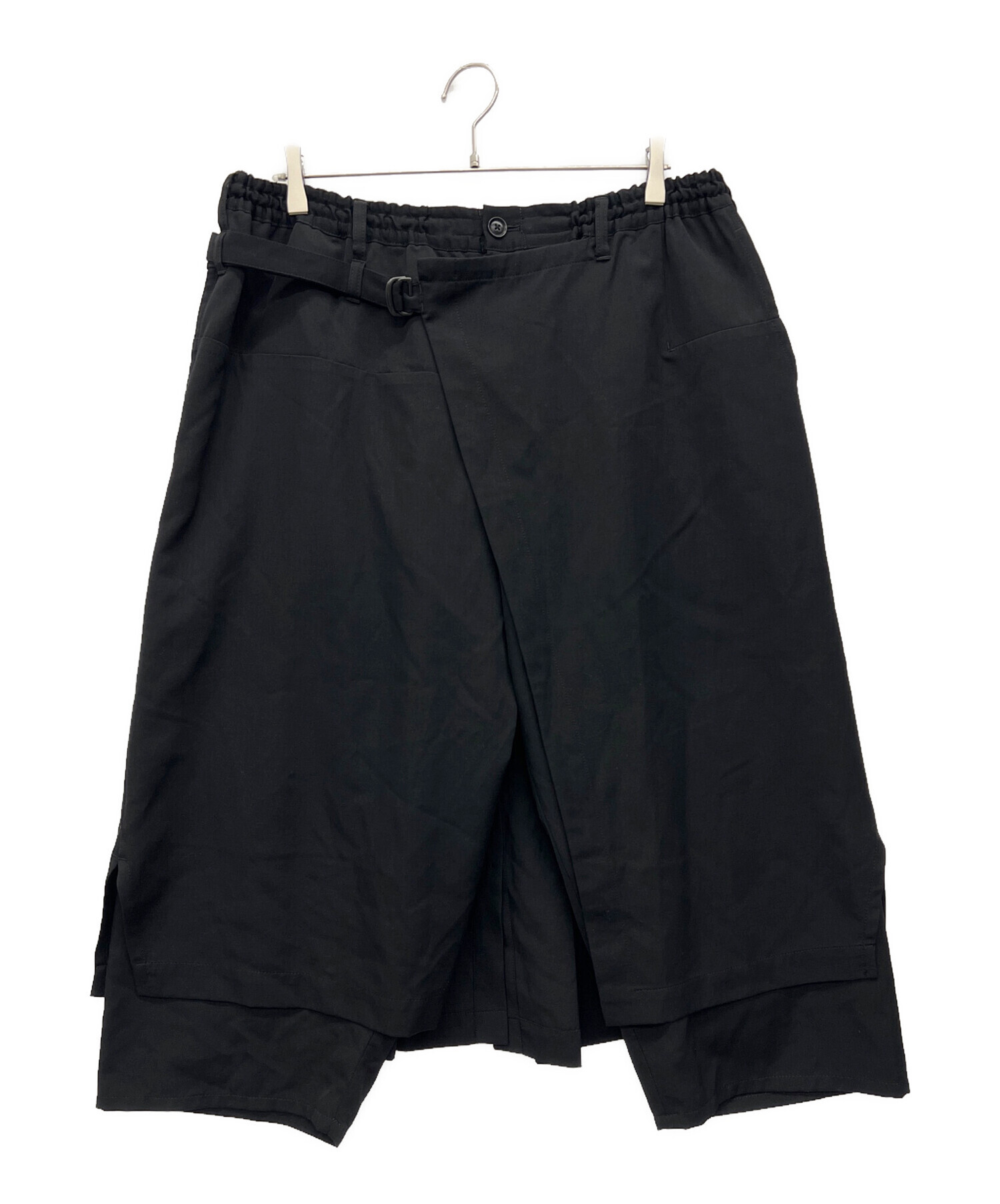 【Used】ヨウジヤマモトプールオム / ラップパンツ / ウールギャバ ヨウジヤマモト 2021-22AW ギャバジンジップラップパンツ | HUES 福岡