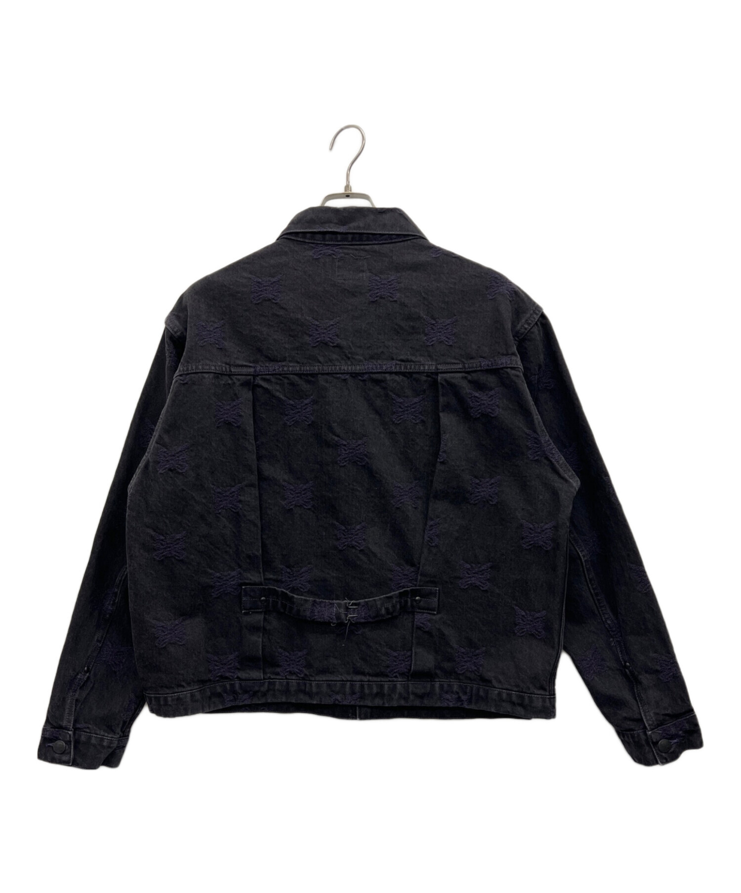 中古・古着通販】Needles (ニードルズ) デニムジャケット ブラック