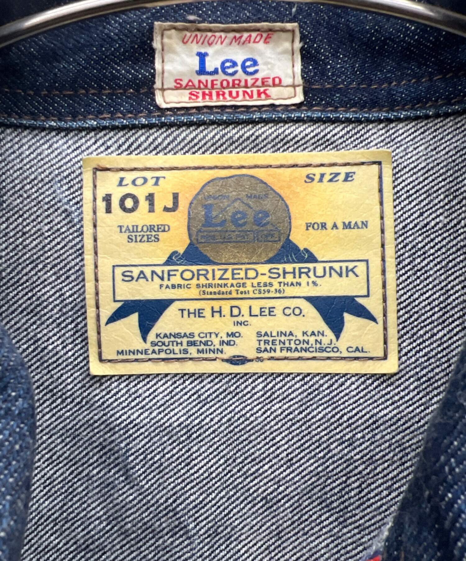 中古・古着通販】LEE (リー) SOPHNET. (ソフネット) デニムジャケット