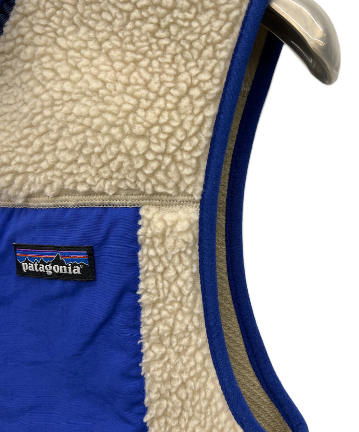 patagonia フリースベスト ホワイト/ブルー 楽天市場】パタゴニア patagonia フリース キッズ レトロX ベスト