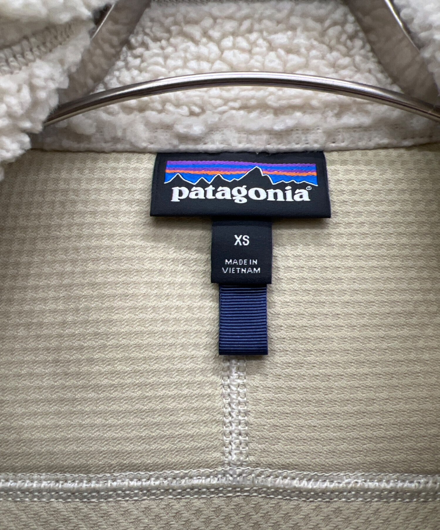 中古・古着通販】Patagonia (パタゴニア) フリースベスト アイボリー