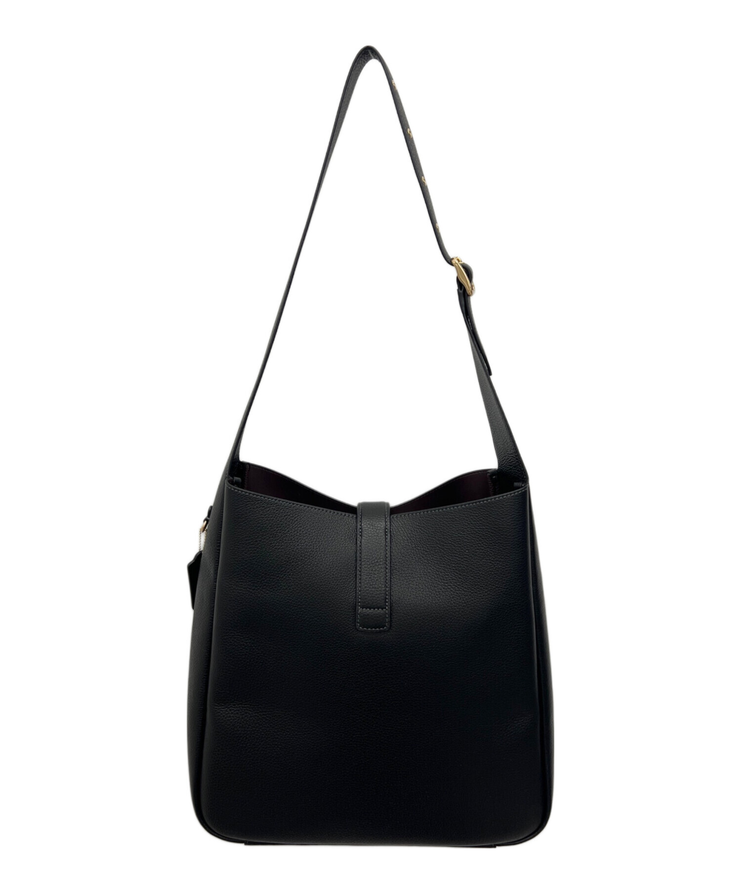 COACH ブラック ショルダーバッグ　ほぼ未使用 中古・古着通販】COACH (コーチ) ショルダーバッグ ブラック｜ブランド