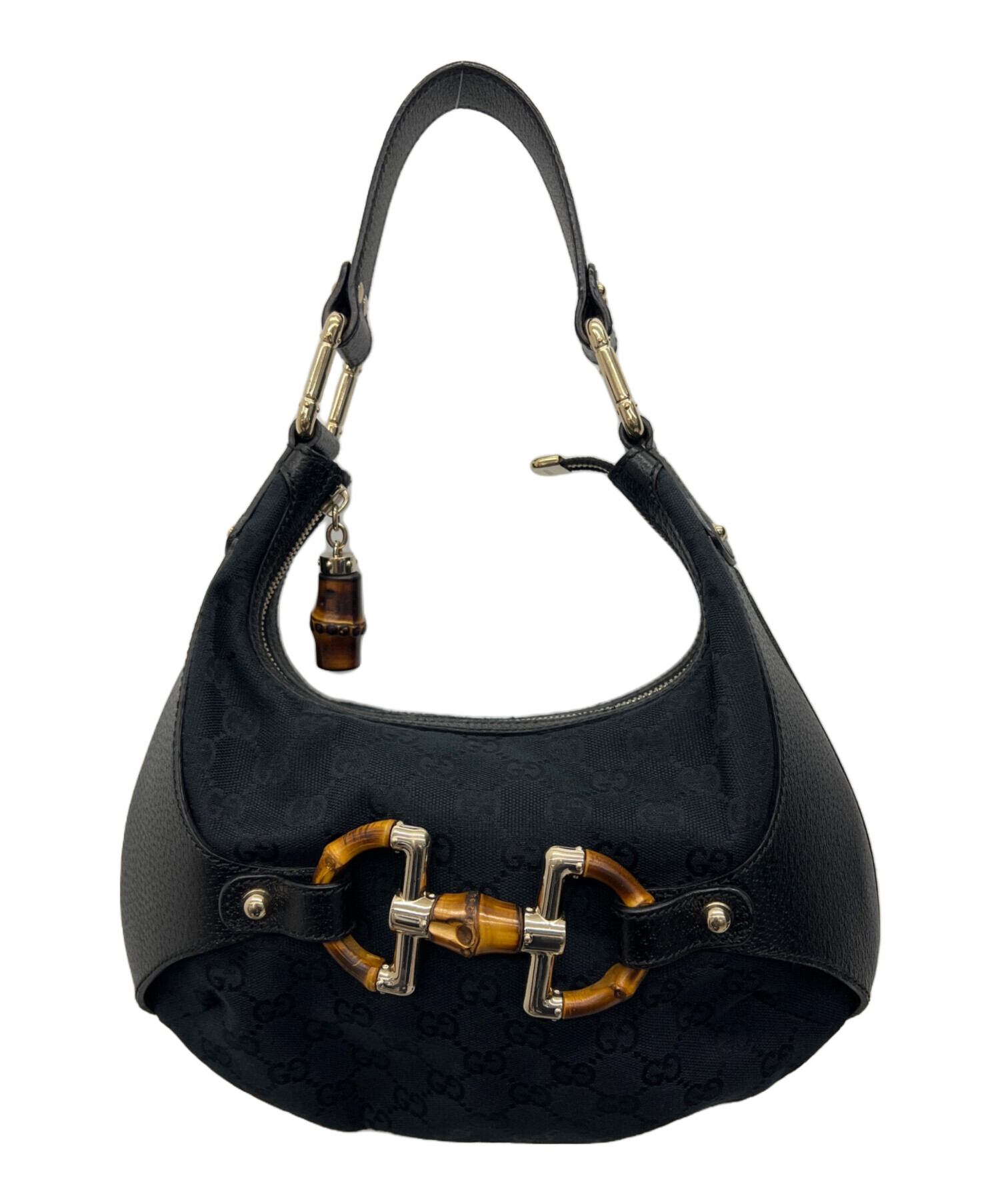 GUCCI グッチ/ホースビットレザーショルダーバッグ/268747/498***/SAランク/92【中古】 中古・古着通販】GUCCI (グッチ) ショルダーバッグ ホースビット
