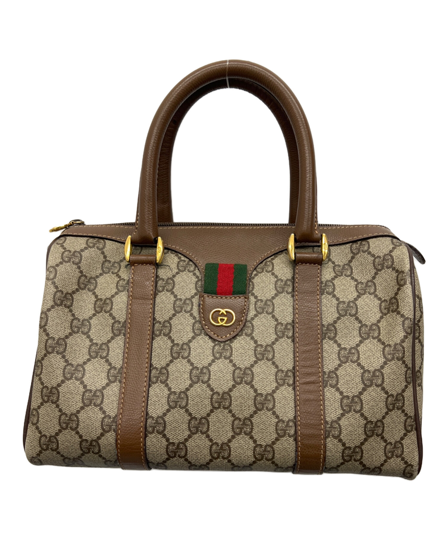 中古・古着通販】GUCCI (グッチ) シェリーライン ミニボストンバッグ