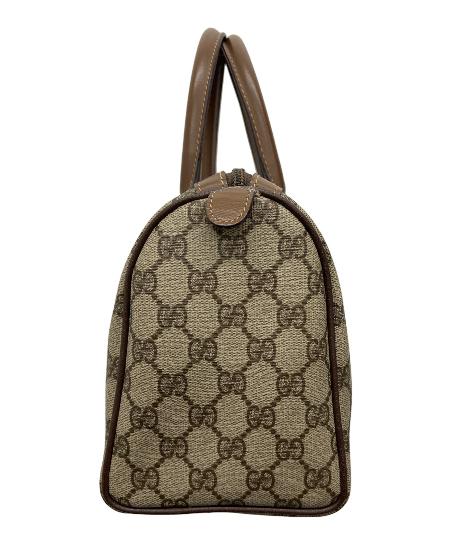 【美品】GUCCI グッチ シェリーライン ミニボストン ショルダー バッグ 中古・古着通販】GUCCI (グッチ) シェリーライン ミニボストンバッグ
