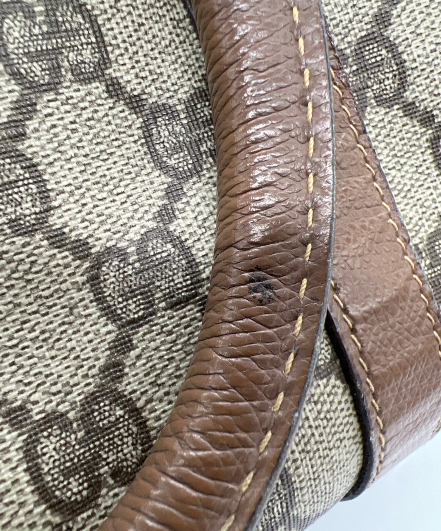 中古・古着通販】GUCCI (グッチ) シェリーライン ミニボストンバッグ