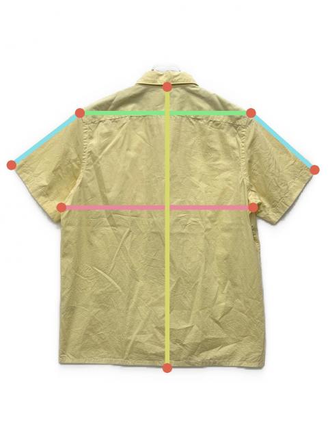中古・古着通販】PAUL SMITH (ポールスミス) 半袖シャツ イエロー