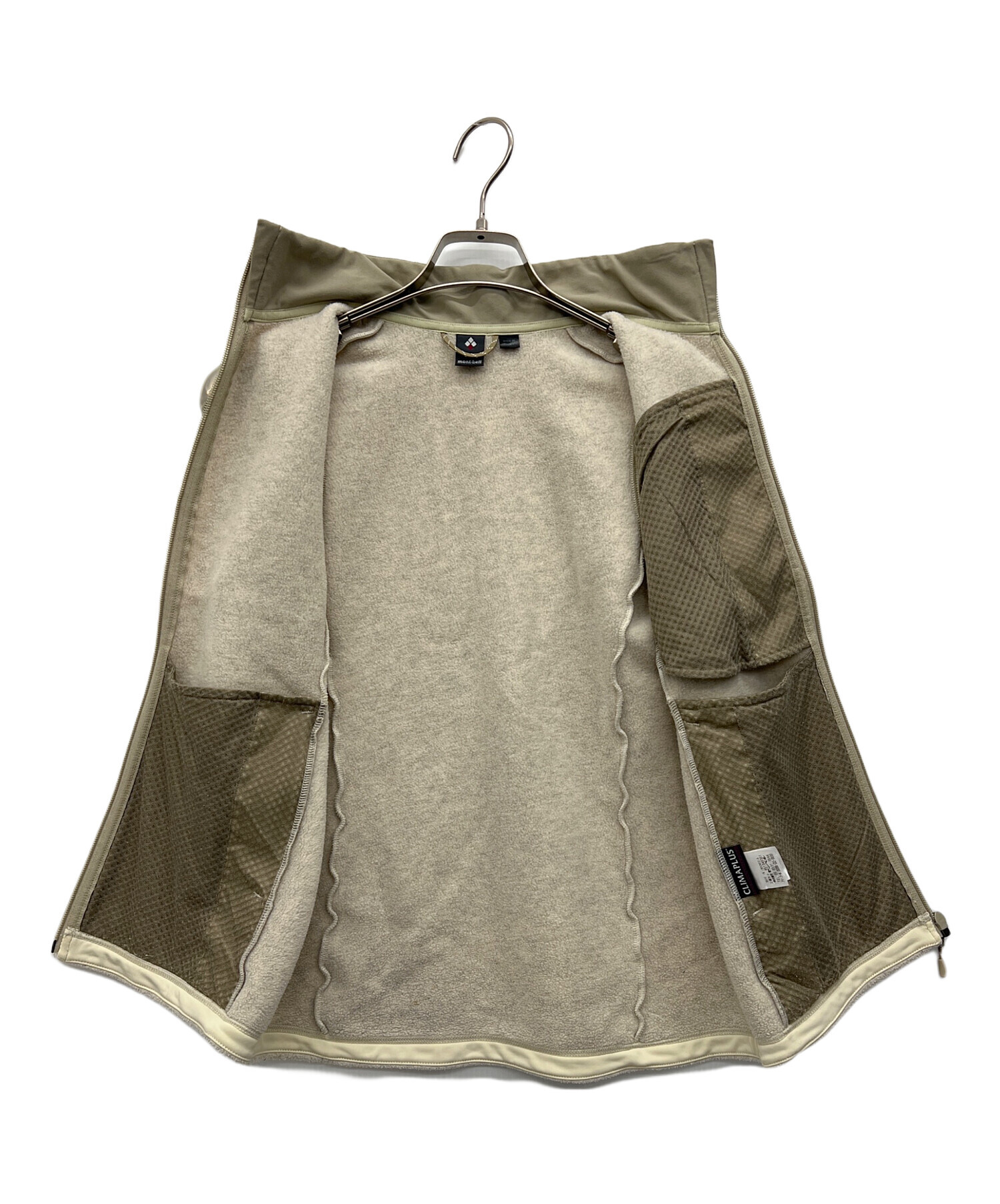 中古・古着通販】mont-bell (モンベル) クリマプラス200 ベスト グレー 