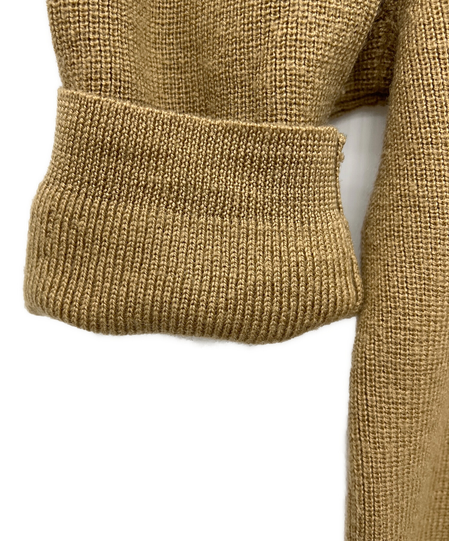 BURBERRY ウール100% カーディガン ホースロゴボタン M ベージュ ベージュウールカーディガン - Burberry | WE IN STYLE